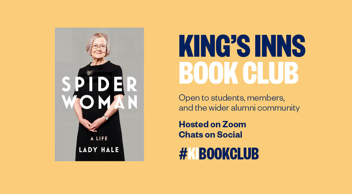Lady Hale’s book selected for the next King’s Inns Book Club meeting