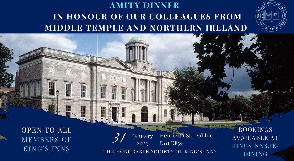 Amity Dinner – Middle Temple and Northern Ireland