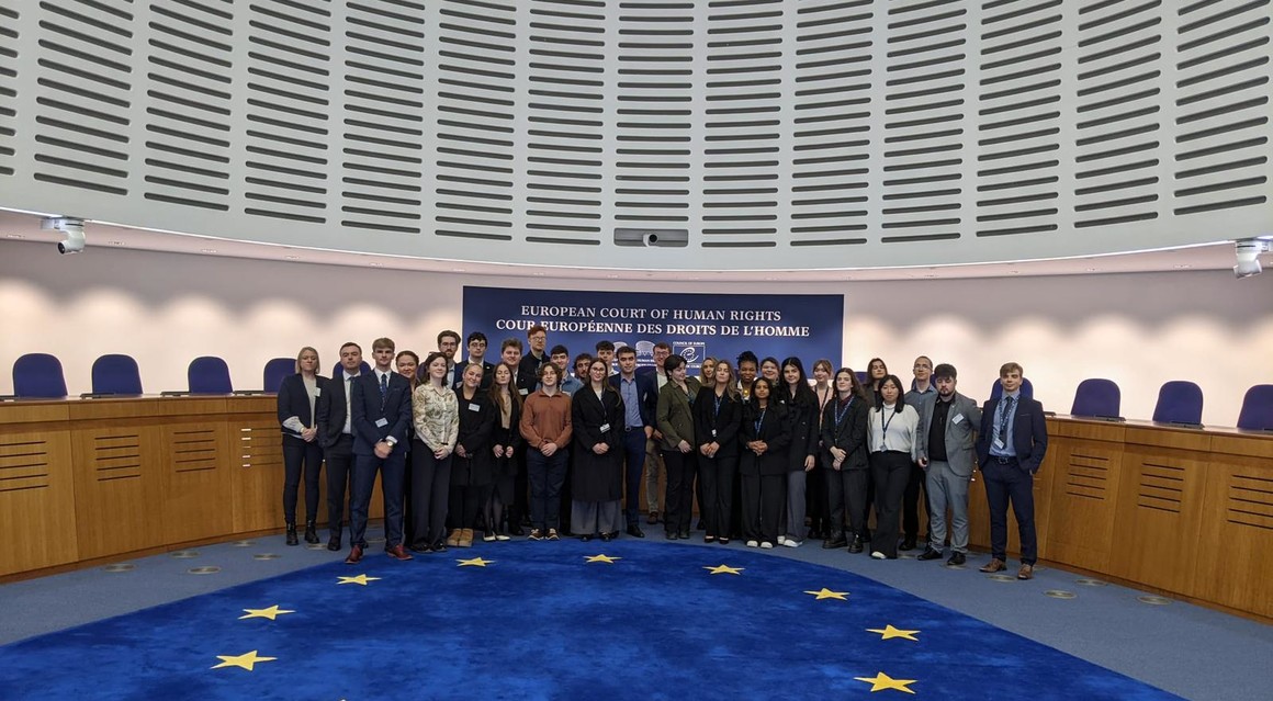 King’s Inns students visited the Council of Europe with the Department of Foreign Affairs