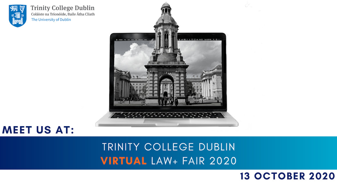 Meet us at Trinity Virtual Law+ Fair