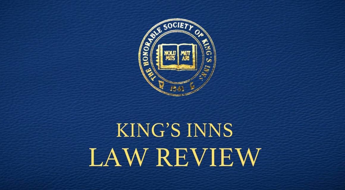 Launch of King’s Inns Law Review Volume IX