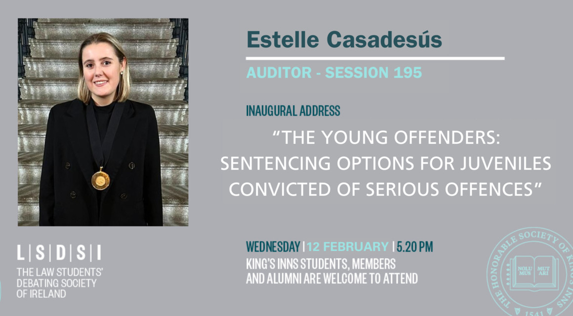 Auditor of the LSDSI Estelle Casadesús will deliver her Inaugural Address