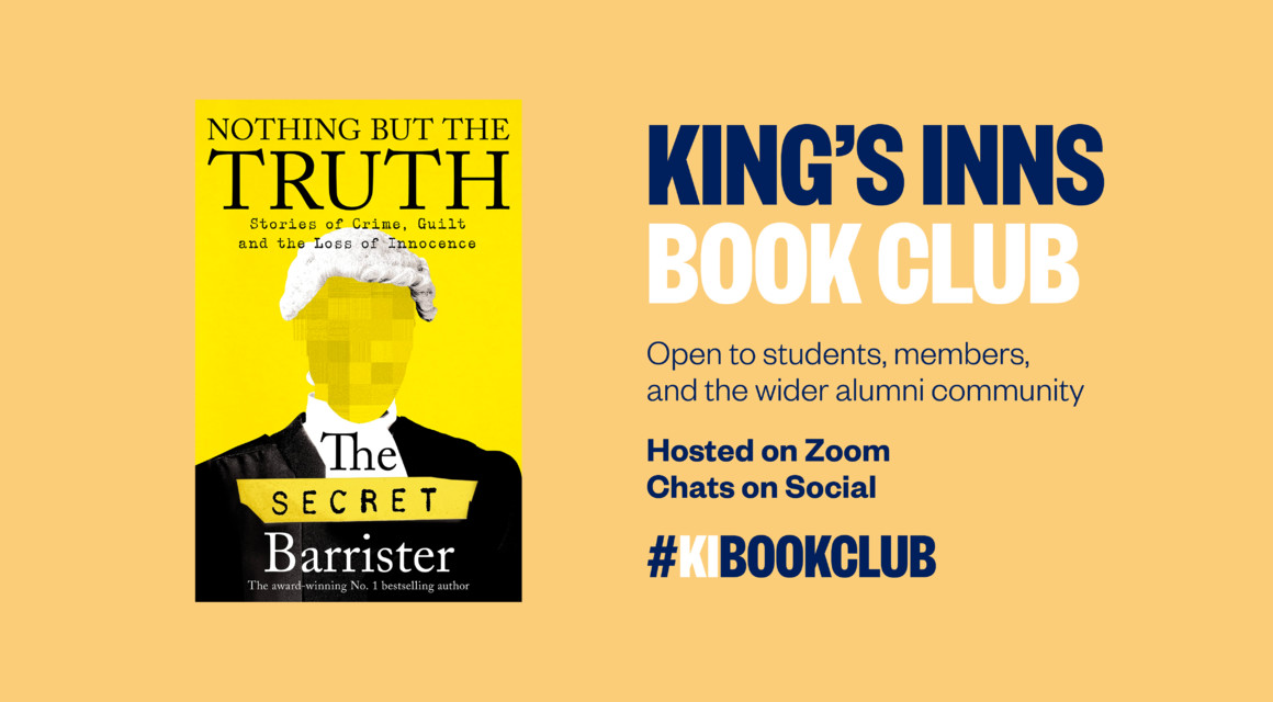 ‘Nothing but the Truth’ by The Secret Barrister selected for the next Book Club