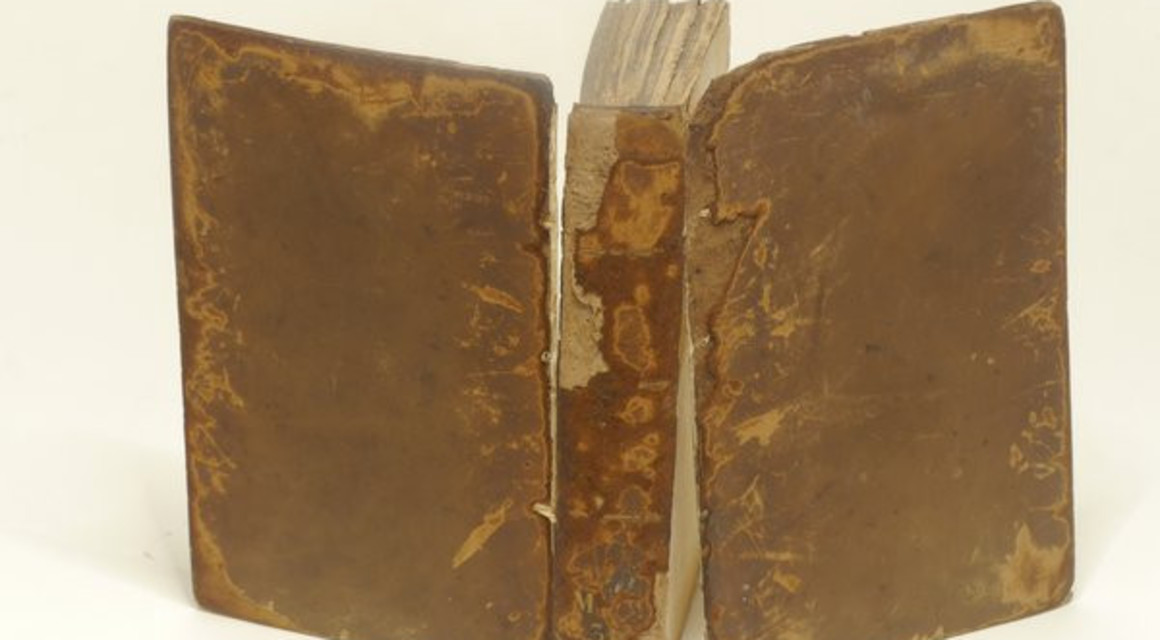 Conservation rebinding of the first edition of the expanded Magna Carta 1556